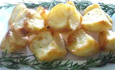 Duck fat potatoes